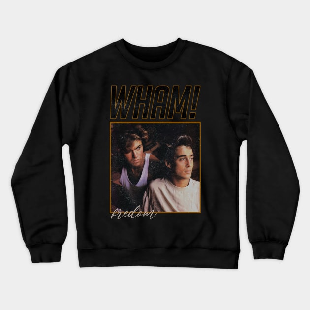 wham vintage Crewneck Sweatshirt by Ville Otila Abstract